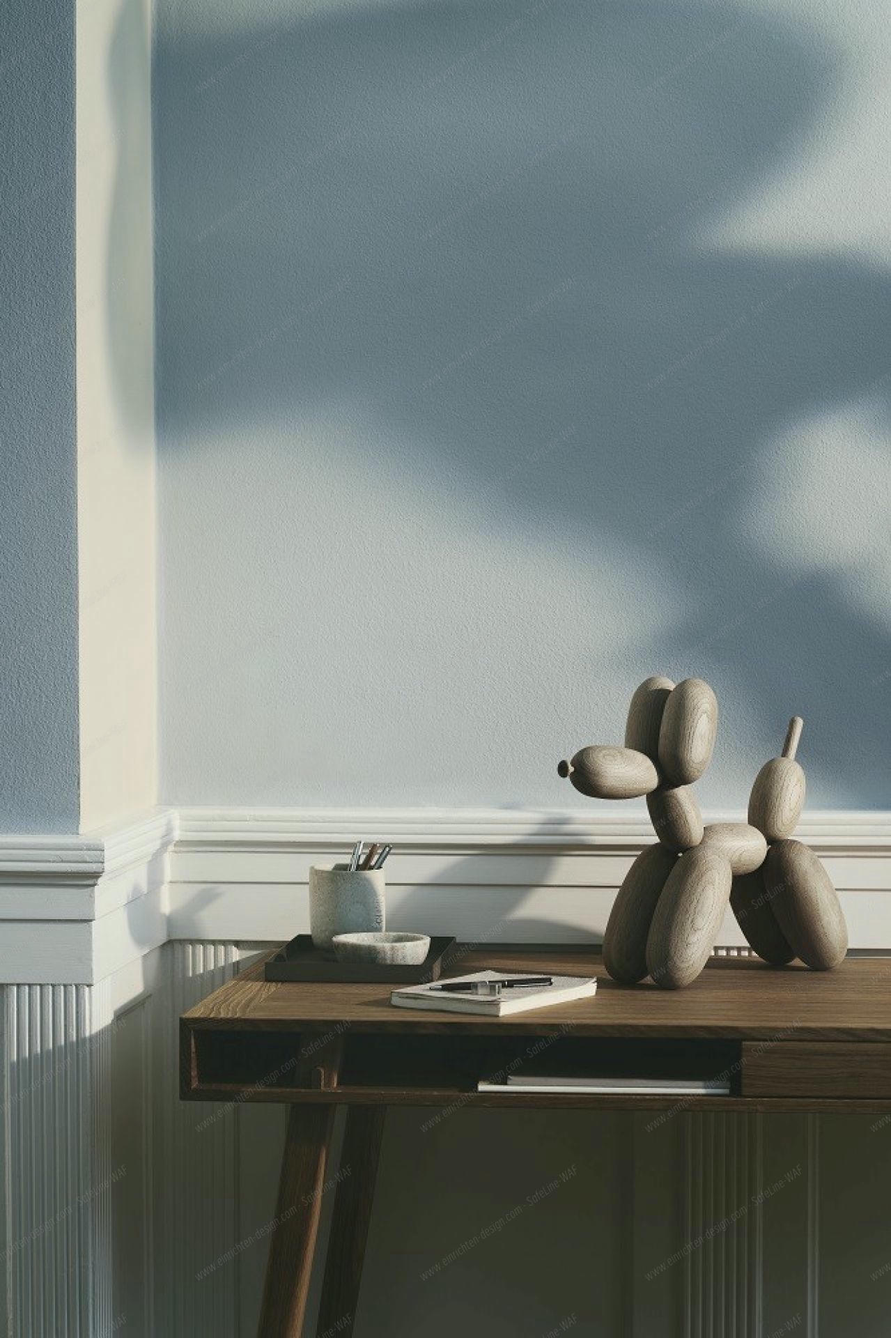 Ballon d'Og wooden figure dog SMALL / OAK SMOKED Boyhood